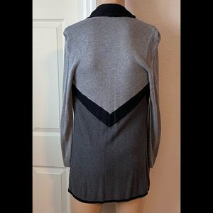 White House Black Market, Soft Color Block Open Front Cardigan Cover Up Size Sm